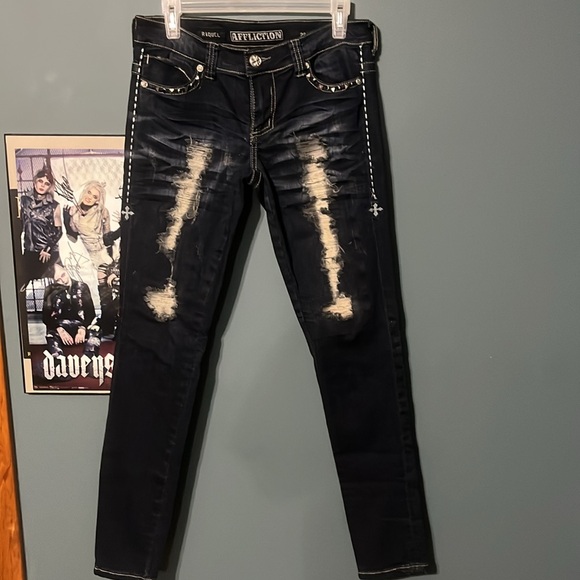 NWOT AFFLICTION JEANS - Picture 6 of 6